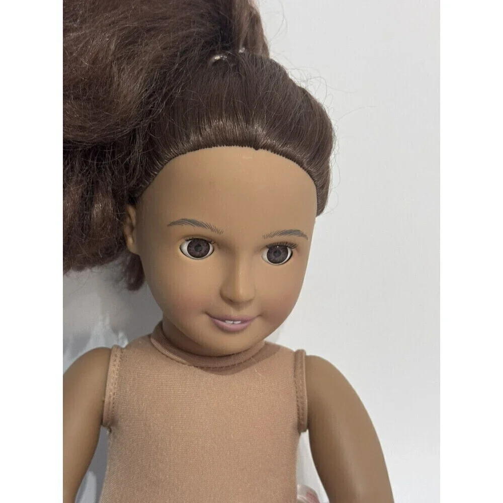 Battat Our Generation Fashion Doll Celeah African American Nude 18” Black Hair &